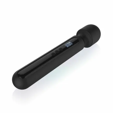 BLAQ Digital Super Wand Black: XL fleksibilni masažer sa ekranom