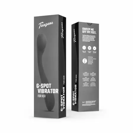 Teazers Flexible Curve ljubičasti vodootporni intimni masažer sa 5 modova vibracije