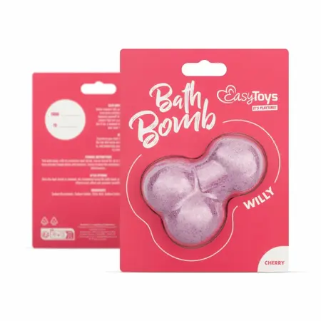 Boners šumeća kugla za kupanje sa mirisom višnje, intimno spa uživanje 130g