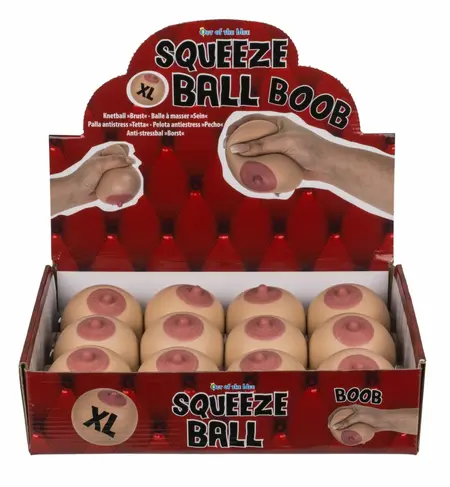 You2Toys Squeeze Ball XL Anti-Stress Soft Touch Model 10 cm Pink