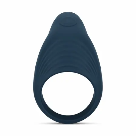 Boners Vibrating Ring with 10-Mode Stimulation System, Black, Flexible