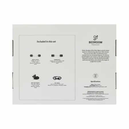 Loveboxxx Secret Pleasure Chest Silver Moon set sa vezicama i maskom
