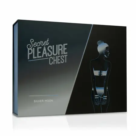 Loveboxxx Secret Pleasure Chest Silver Moon set sa vezicama i maskom