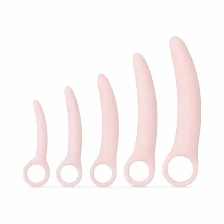 Teazers silikonski set vaginalnih dilatora, 5 veličina, fleksibilni i bezbedni za telo