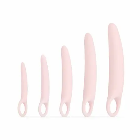 Teazers silikonski set vaginalnih dilatora, 5 veličina, fleksibilni i bezbedni za telo