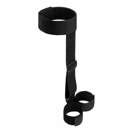 Bedroom Fantasies Soft Straps podesivi fiksator za vrat i ruke crni