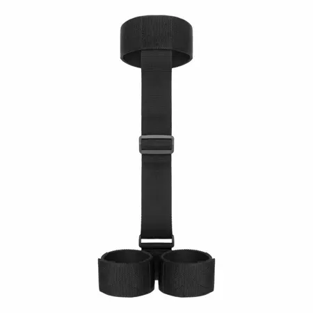 Bedroom Fantasies Soft Straps podesivi fiksator za vrat i ruke crni