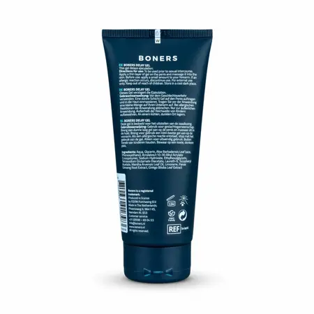 Boners Delay Gel 100ml, formula za produženo intimno uživanje sa prirodnim ekstraktima