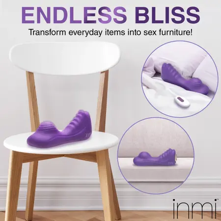 Blush Ride N' Grind Silicone Intimate Device with Remote, Dual Motors