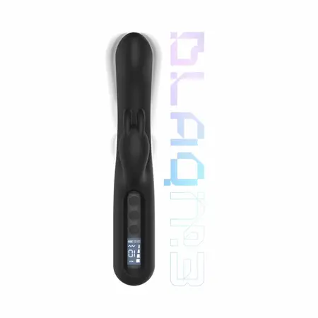 BLAQ Digital Rabbit Model Black - Dual Action Silicone Device with Display