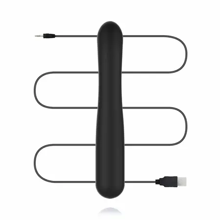 BLAQ Digital Rabbit Model Black - Dual Action Silicone Device with Display