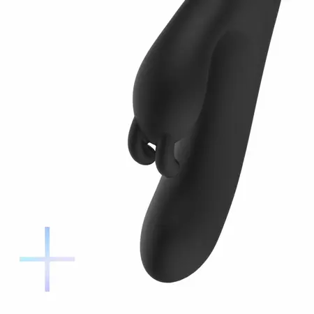 BLAQ Digital Rabbit Model Black - Dual Action Silicone Device with Display