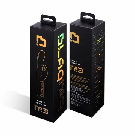 BLAQ Digital Rabbit Model Black - Dual Action Silicone Device with Display