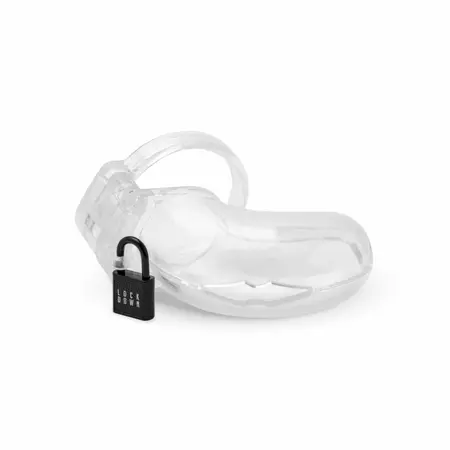 Master Series Lockdown Secure Cage Clear Medium podesivi kavez za penis