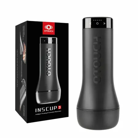 OTOUCH INSCUP-3 Intelligent Thrusting Device with 360° Contraction, Black