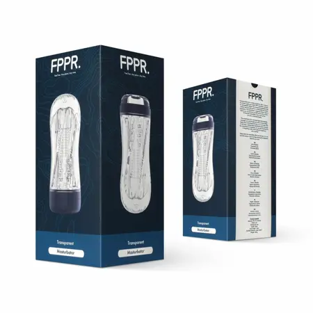 FPPR transparentni masturbator sa ergonomskom TPE navlakom