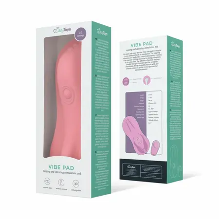 Vibe Pad Pink by Dream Toys - Dvostruki tapping & vibrirajući intimni uređaj