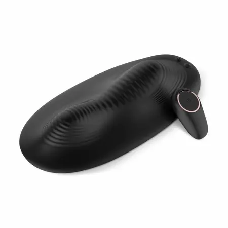 Vibe Pad Double Vibration sistem sa duplom vibracijom i daljinskim upravljačem od crnog silikona