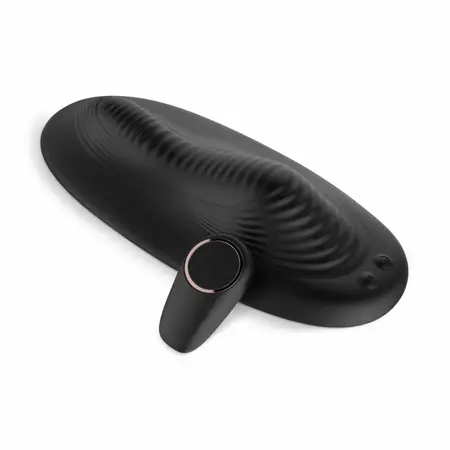 Vibe Pad Double Vibration sistem sa duplom vibracijom i daljinskim upravljačem od crnog silikona