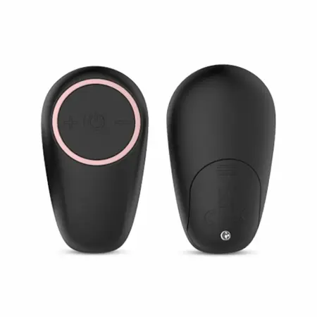 Vibe Pad Double Vibration sistem sa duplom vibracijom i daljinskim upravljačem od crnog silikona