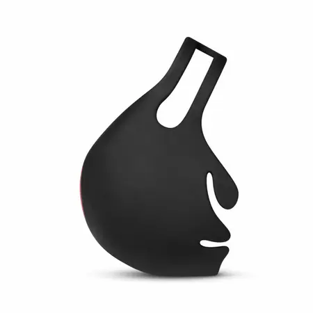 Satisfyer Vibrating Ball Pouch Black - Silicone Intimate System, Remote Control