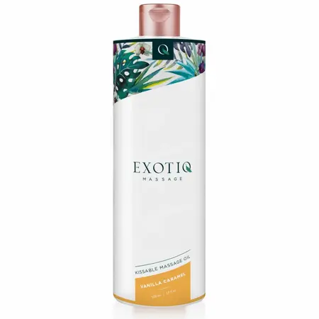 Exotiq ulje za masažu vanila i karamela 500ml, hranljiva aromatična mešavina
