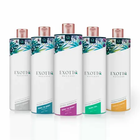 Exotiq ulje za masažu vanila i karamela 500ml, hranljiva aromatična mešavina