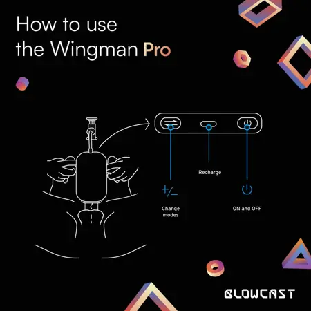 BLOWCAST Wingman Pro Automatski uređaj sa grejanjem i višemodnim sistemom