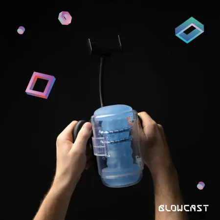 BLOWCAST Wingman Plus intimni uređaj sa kuglicama za masažu i 8 modova rada