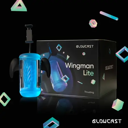 BLOWCAST Wingman Lite automatski intimni uređaj sa 8 režima rada i USB punjenjem