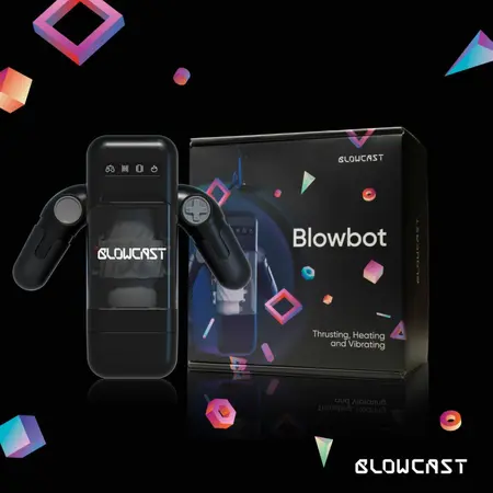 BLOWCAST Blowbot automatski intimni uređaj sa grejanjem i 20 modova
