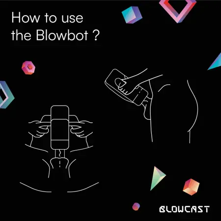 BLOWCAST Blowbot automatski intimni uređaj sa grejanjem i 20 modova
