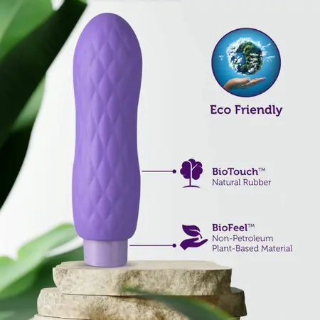Blush Gaia Eco Bliss Rechargeable Intimate Device Lilac Biodegradable
