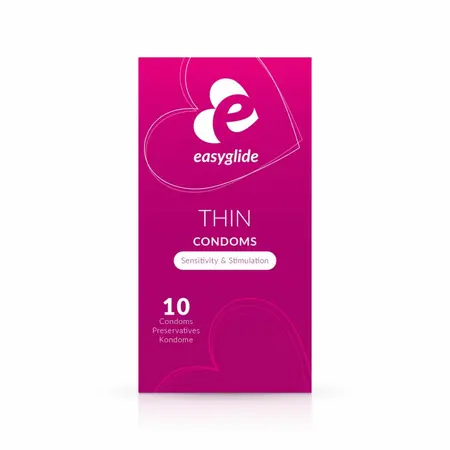 EasyGlide Extra Thin kondomi od lateksa, 10 komada, anatomski oblik