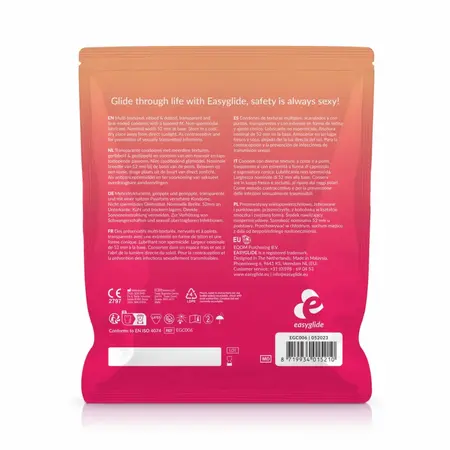 EasyGlide Ribs & Dots Intimni zaštitni kondomi 40 kom Anatomski kroj