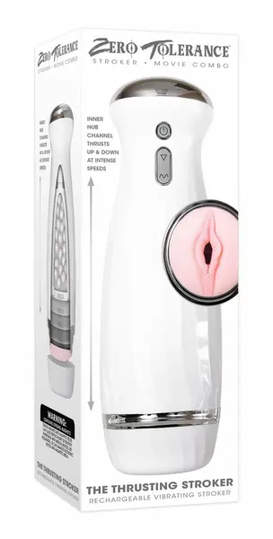 Evolved Thrusting Intimate Device White - Multi-Speed System 844477015583