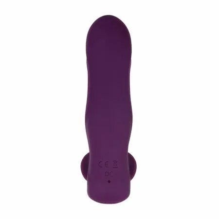 Evolved Velvet Hammer Dual-Action vibrator Ljubičasti vodootporni dizajn