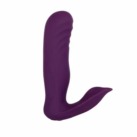Evolved Velvet Hammer Dual-Action vibrator Ljubičasti vodootporni dizajn