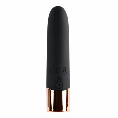 Evolved The Gold Standard Crni 10-brzinski silikonski intimni uređaj