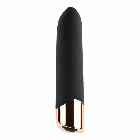 Evolved The Gold Standard Crni 10-brzinski silikonski intimni uređaj