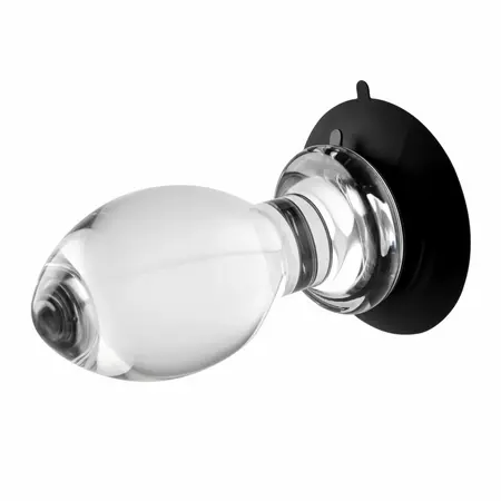 Evolved Crystal Ball Plug - Providna silikonska baza, glatki plastični oblik