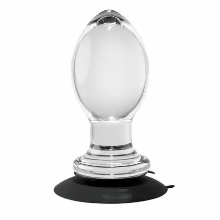 Evolved Crystal Ball Plug - Providna silikonska baza, glatki plastični oblik