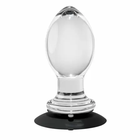 Evolved Crystal Ball Plug - Providna silikonska baza, glatki plastični oblik