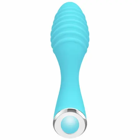 Evolved Little Dipper Rechargeable Intimate Massager Aqua Silicone