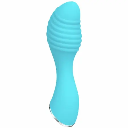 Evolved Little Dipper Rechargeable Intimate Massager Aqua Silicone