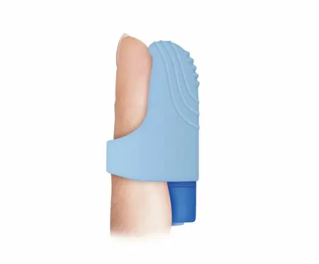Evolved Fingerlicious Blue, kompaktni punjivi vibrator za prst sa 10 modova rada
