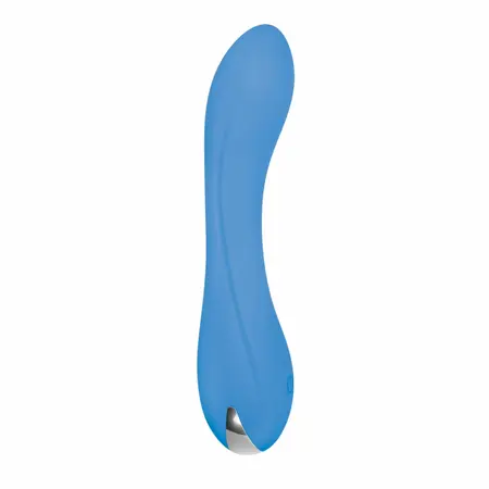 Evolved Blue Crush G-Spot intimni masažer od fleksibilnog silikona plavi
