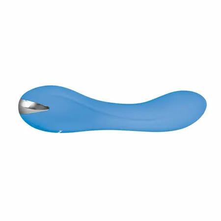 Evolved Blue Crush G-Spot intimni masažer od fleksibilnog silikona plavi