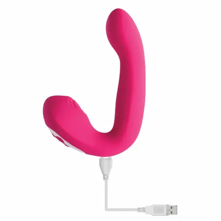 Evolved Buck Wild Dual End Pink Flexible Silicone Intimate Device