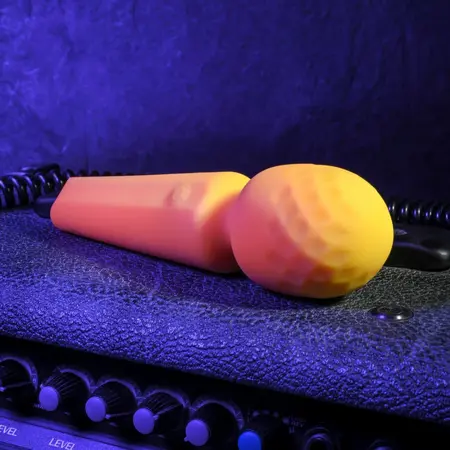 Evolved Sunshine Wand Rechargeable Silicone Vibrator Orange